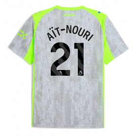Pánské fotbalový oblečení Manchester City Rayan Ait-Nouri #21 Tretí košile 2025-26 Krátkým Rukávem